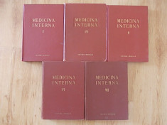 MEDICINA INTERNA- LUPU- VOL. I,IV, V, VI,VII- CARTONATE foto