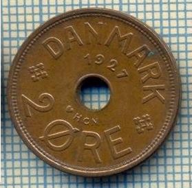 7419 MONEDA- DANEMARKA - 2 ORE - anul 1927 HCN -starea ce se vede foto
