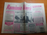 ziarul romania libera 13 mai 1995-50 de ani de la rascruce, fascism si comunism