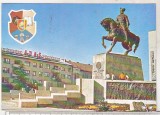 bnk cp Cluj Napoca - Statuia lui Mihai Viteazul - stampila Expofil 1976
