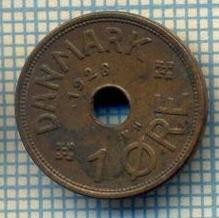 7393 MONEDA- DANEMARKA - 1 ORE - anul 1928 -starea ce se vede foto