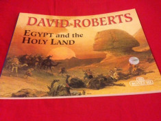 DAVID ROBERTS, EGYPT AND THE HOLY LAND, Album cu reproduceri foto