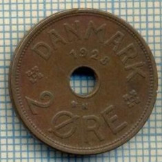 7416 MONEDA- DANEMARKA - 2 ORE - anul 1928 -starea ce se vede