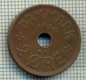 7416 MONEDA- DANEMARKA - 2 ORE - anul 1928 -starea ce se vede