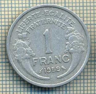 7538 MONEDA- FRANTA - 1 FRANC - anul 1959 -starea ce se vede foto
