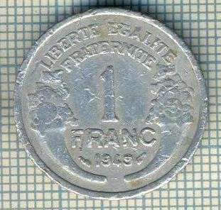 7530 MONEDA- FRANTA - 1 FRANC - anul 1949 -starea ce se vede