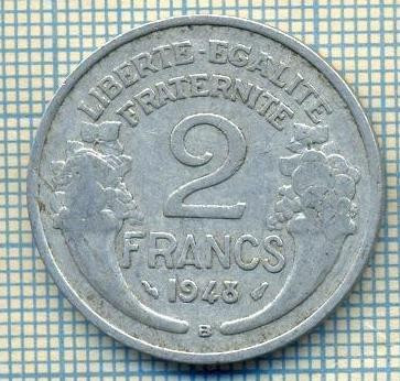 7514 MONEDA- FRANTA - 2 FRANCS - anul 1948 B -starea ce se vede foto