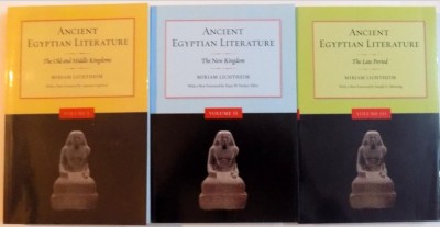 ANCIENT EGYPTIAN LITERATURE, VOL I - III , 2006 / M. LICHTHEIM foto