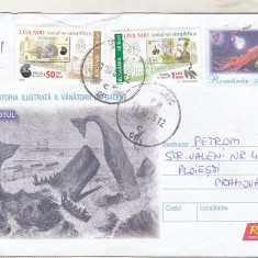 bnk fil Intreg postal circulat 2005 - Istoria ilustrata a vanatorii de balene