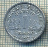 7526 MONEDA- FRANTA - 1 FRANC - anul 1942 (VICHY) -starea ce se vede, Europa