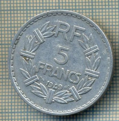 7489 MONEDA- FRANTA - 5 FRANCS - anul 1949 -starea ce se vede foto