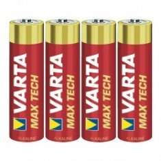 Varta Max Tech AA - baterii alcaline R6 foto