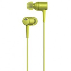 Sony Hi Res MDR-EX750 - casti audio in ear, galben lamaie foto