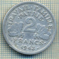 7511 MONEDA- FRANTA - 2 FRANCS - anul 1943 (VICHY) -starea ce se vede