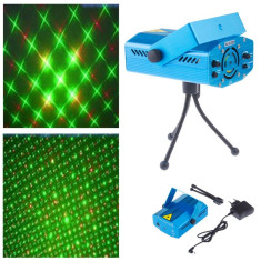 Proiector laser stele miscatoare si joc de lumini foto