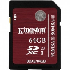 Kingston SDXC 64GB Class 10 UHS-I 90MB/s - BULK125022957 foto