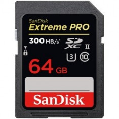 SanDisk Extreme Pro SDXC 64GB 300MB/s, UHS-II, U3, Class 10 foto