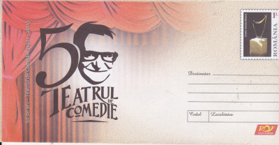 bnk fil Intreg postal necirculat 2011 - Teatrul de comedie foto