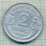 7516 MONEDA- FRANTA - 2 FRANCS - anul 1947 -starea ce se vede, Europa