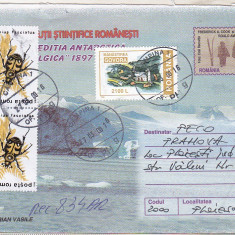 bnk fil Intreg postal circulat 2000 - Expeditia antarctica Belgica