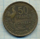 7504 MONEDA- FRANTA - 50 FRANCS - anul 1951 B -starea ce se vede, Europa