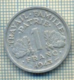 7528 MONEDA- FRANTA - 1 FRANC - anul 1943 (VICHY) -starea ce se vede, Europa