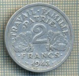 7512 MONEDA- FRANTA - 2 FRANCS - anul 1943 (VICHY) -starea ce se vede, Europa