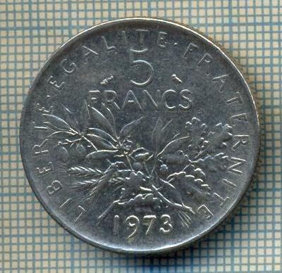 7495 MONEDA- FRANTA - 5 FRANCS - anul 1973 -starea ce se vede foto