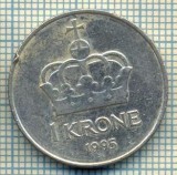 7475 MONEDA- NORVEGIA - 1 KRONE - anul 1995 -starea ce se vede, Europa