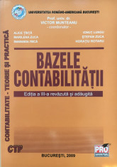 BAZELE CONTABILITATII - Victor Munteanu (editia a treia) foto