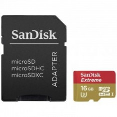 SanDisk MicroSDHC 16GB Extreme 90MBs SDSQXNE-016G-GN6MA foto