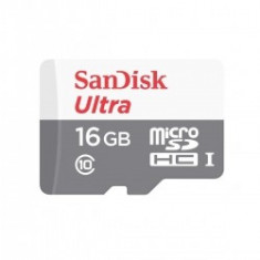 Sandisk MicroSD 16GB SDHC ULTRA, clasa 10, 48MB/s Android foto