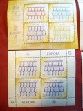 4 Blocuri + Colita 50 Ani Europa CEPT 2005 FIJI