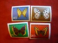 Serie - Fluturi 1962 RFG , 4 valori