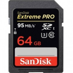 Sandisk SDXC 64GB Extreme Pro UHS-I 95MB/s SDSDXPA-064G-X46 foto