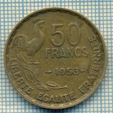 7503 MONEDA- FRANTA - 50 FRANCS - anul 1953 -starea ce se vede, Europa