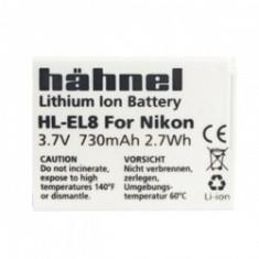 Hahnel HL-EL8 - acumulator replace HL-EL8 tip EN-EL8 730mAh foto