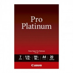 Canon Hartie foto Pro Platinum A4 20coli 300gr (CANPT101A4) foto