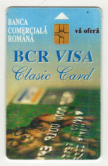 ROM 039B CARTELA ROMTELECOM BCR VISA foto