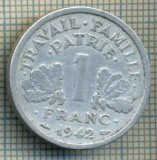 7525 MONEDA- FRANTA - 1 FRANC - anul 1942 (VICHY) -starea ce se vede, Europa