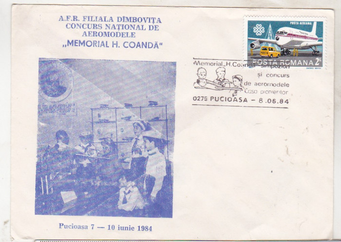 bnk fil Plic ocazional Memorial H Coanda - Pucioasa 1984