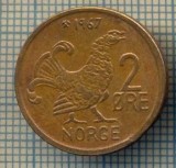 7479 MONEDA- NORVEGIA - 2 ORE - anul 1967 -starea ce se vede, Europa