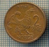 7479 MONEDA- NORVEGIA - 2 ORE - anul 1967 -starea ce se vede