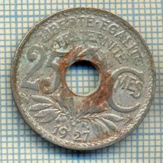 7567 MONEDA- FRANTA - 25 CENTIMES - anul 1927 -starea ce se vede