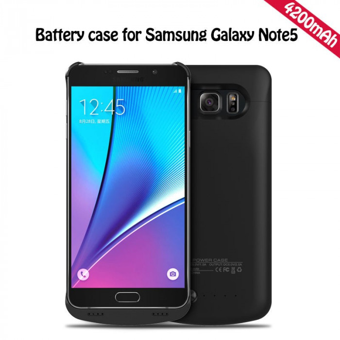 Baterie extinsa 4200 mah backup Samsung Galaxy Note 5