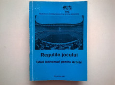 Regulile jocului Ghid universal pentru arbitri {1993} foto