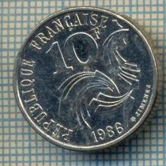 7549 MONEDA- FRANTA - 10 FRANCS - anul 1986 -starea ce se vede