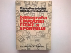 M. Postolache, N. Postolache - Bibliografia educatiei fizice si sportului foto