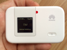 Router modem Huawei E5372S-32 LTE 4G dual band 2,4-5Ghz Wi-Fi decodat foto