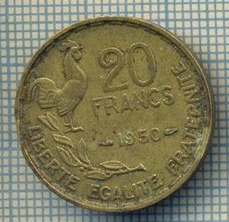 7563 MONEDA- FRANTA - 20 FRANCS - anul 1950 -starea ce se vede foto